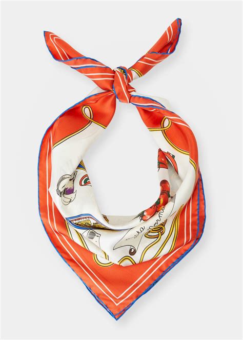 dolce gabbana pasta scarf|dolce and gabbana head scarf.